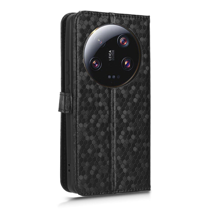 Honeycomb Dot Texture Leather Phone Case, Series 2