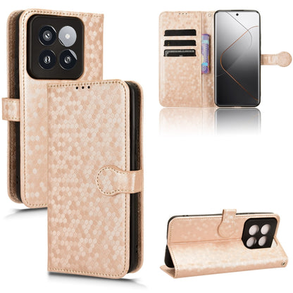 Honeycomb Dot Texture Leather Phone Case, For Xiaomi 14 Ultra, For Xiaomi Redmi 13C / Poco C65, For Xiaomi 14 Pro, For Xiaomi Redmi Note 13 Pro+ 5G