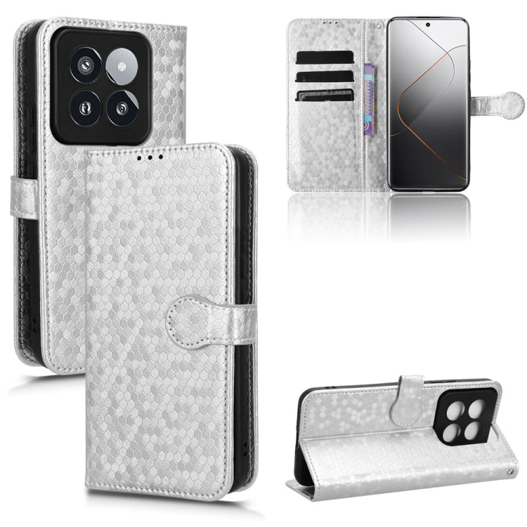 Honeycomb Dot Texture Leather Phone Case, Series 1