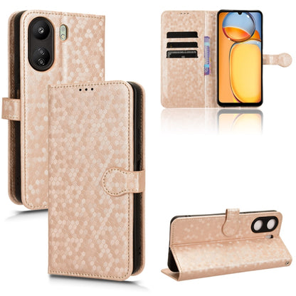 Honeycomb Dot Texture Leather Phone Case, For Xiaomi 14 Ultra, For Xiaomi Redmi 13C / Poco C65, For Xiaomi 14 Pro, For Xiaomi Redmi Note 13 Pro+ 5G