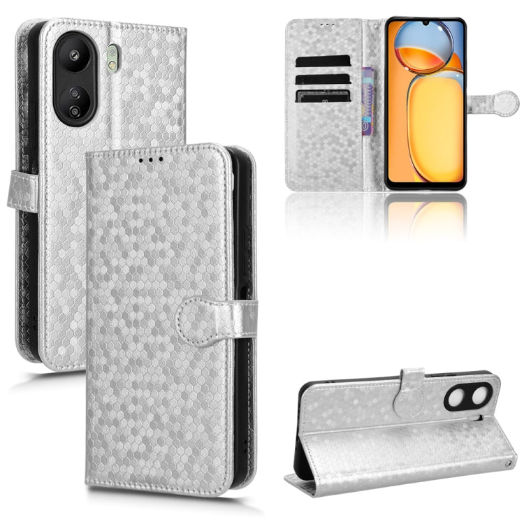 Honeycomb Dot Texture Leather Phone Case, Series 1