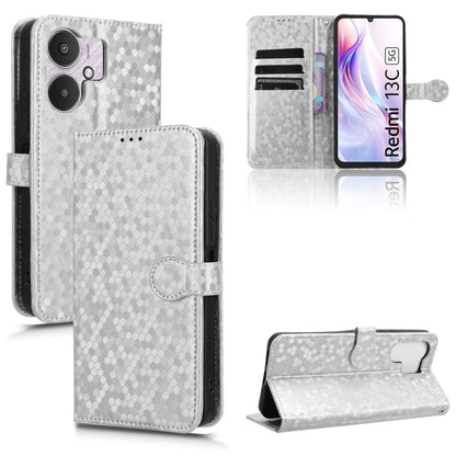 Honeycomb Dot Texture Leather Phone Case, For Xiaomi Redmi Note 13 Pro 4G Global, For Xiaomi Redmi Note 13 4G, For Xiaomi Redmi 13C 5G / 4G, For Xiaomi Poco X6 Pro / Redmi K70E 5G