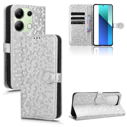 Honeycomb Dot Texture Leather Phone Case, For Xiaomi Redmi Note 13 Pro 4G Global, For Xiaomi Redmi Note 13 4G, For Xiaomi Redmi 13C 5G / 4G, For Xiaomi Poco X6 Pro / Redmi K70E 5G