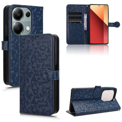 Honeycomb Dot Texture Leather Phone Case, For Xiaomi Redmi Note 13 Pro 4G Global, For Xiaomi Redmi Note 13 4G, For Xiaomi Redmi 13C 5G / 4G, For Xiaomi Poco X6 Pro / Redmi K70E 5G