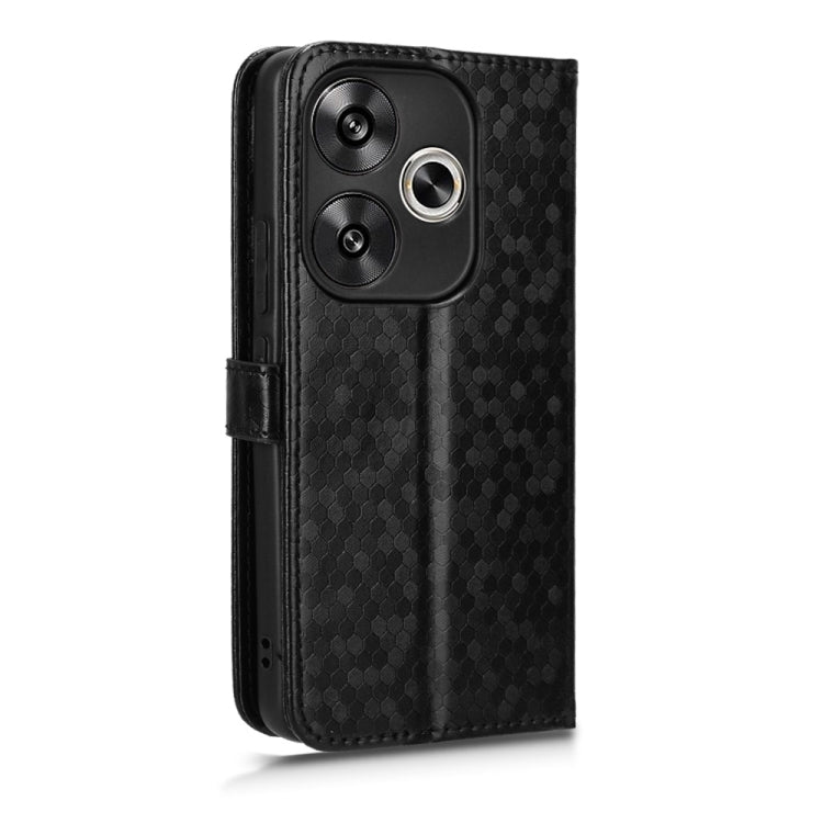 Honeycomb Dot Texture Leather Phone Case, For Xiaomi Poco F6 /Redmi Turbo 3, For Xiaomi Civi 4 Pro, For Xiaomi Poco M6 Pro 4G, For Xiaomi Redmi A3