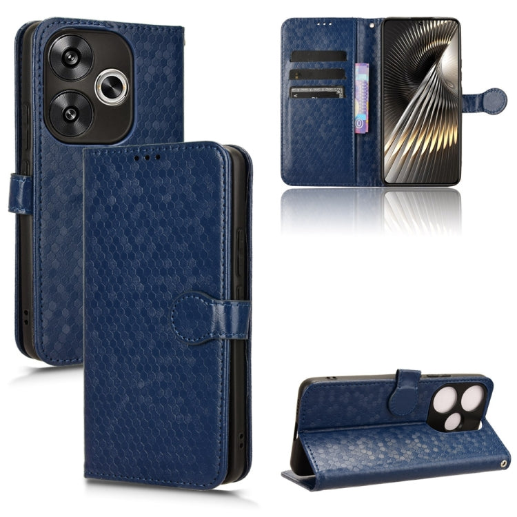 Honeycomb Dot Texture Leather Phone Case, Series 3