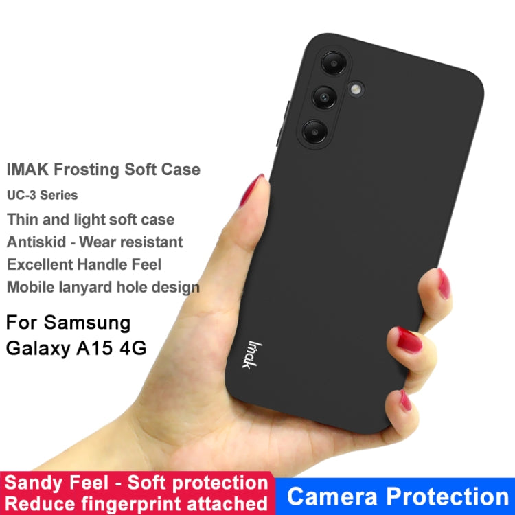 IMAK UC-3 Series Shockproof Frosted TPU Phone Case, For Samsung Galaxy A15 4G, For Samsung Galaxy A55 5G, For Samsung Galaxy S23 FE 5G, For Samsung Galaxy A05, For Samsung Galaxy A35 5G, For Samsung Galaxy A24 4G, For Samsung Galaxy S24 Ultra 5G       ...