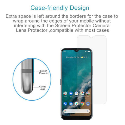 10pcs 0.26mm 9H 2.5D Tempered Glass Film, For Nokia C50 5G, For Nokia C210, For Nokia G310, For Nokia G42, For Nokia C300, For Nokia C110