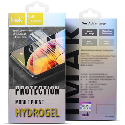 2pcs imak Curved Hydrogel Film Pnone Back Protector