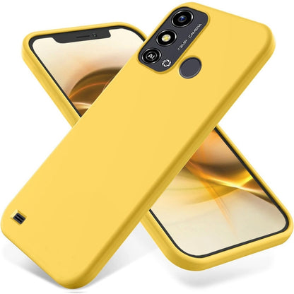 Pure Color Liquid Silicone Shockproof Phone Case, For ZTE Blade A52 Lite, For ZTE Blade A53, For ZTE Blade V41 Smart