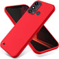 Pure Color Liquid Silicone Shockproof Phone Case, For ZTE Blade A52 Lite, For ZTE Blade A53, For ZTE Blade V41 Smart