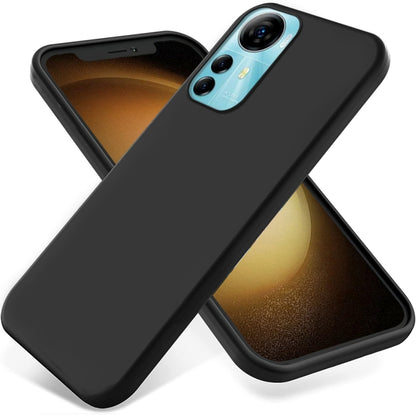 Pure Color Liquid Silicone Shockproof Phone Case, For ZTE Blade A52 Lite, For ZTE Blade A53, For ZTE Blade V41 Smart
