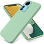 Pure Color Liquid Silicone Shockproof Phone Case, For ZTE Blade A52 Lite, For ZTE Blade A53, For ZTE Blade V41 Smart