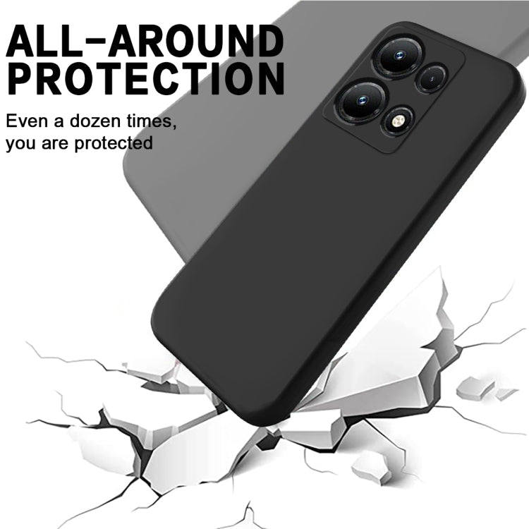 Pure Color Liquid Silicone Shockproof Phone Case