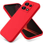 Pure Color Liquid Silicone Shockproof Phone Case