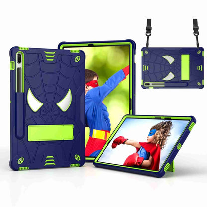 Spider Texture Silicone Hybrid PC Tablet Case with Shoulder Strap, Series 2