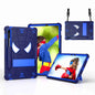Spider Texture Silicone Hybrid PC Tablet Case with Shoulder Strap