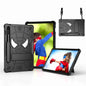 Spider Texture Silicone Hybrid PC Tablet Case with Shoulder Strap