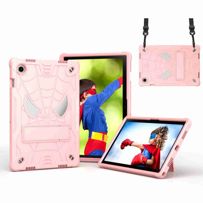 Spider Texture Silicone Hybrid PC Tablet Case with Shoulder Strap, Series 1