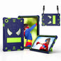 Spider Texture Silicone Hybrid PC Tablet Case with Shoulder Strap