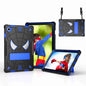 Spider Texture Silicone Hybrid PC Tablet Case with Shoulder Strap, Series 1