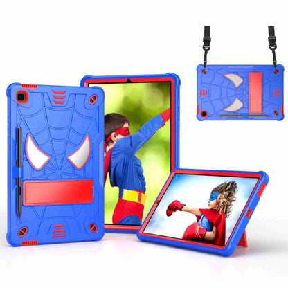 Spider Texture Silicone Hybrid PC Tablet Case with Shoulder Strap, Series 1