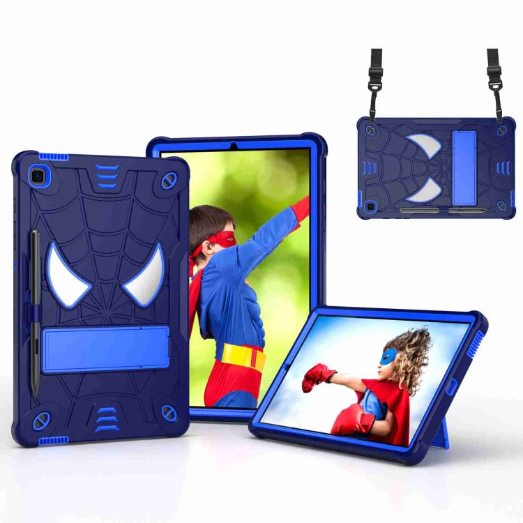Spider Texture Silicone Hybrid PC Tablet Case with Shoulder Strap