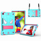 Spider Texture Silicone Hybrid PC Tablet Case with Shoulder Strap, Series 1