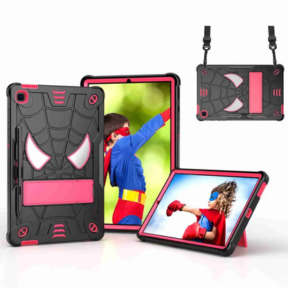Spider Texture Silicone Hybrid PC Tablet Case with Shoulder Strap