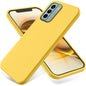 Pure Color Liquid Silicone Shockproof Phone Case