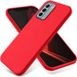 Pure Color Liquid Silicone Shockproof Phone Case