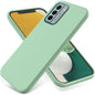 Pure Color Liquid Silicone Shockproof Phone Case