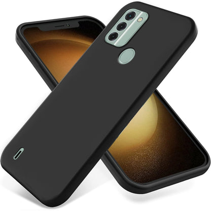 Pure Color Liquid Silicone Shockproof Phone Case, For Nokia G22, For Nokia C12 / C12 Pro / C12 Plus, For Nokia C31