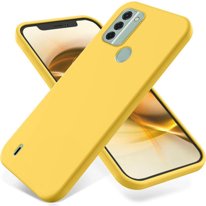 Pure Color Liquid Silicone Shockproof Phone Case, For Nokia G22, For Nokia C12 / C12 Pro / C12 Plus, For Nokia C31