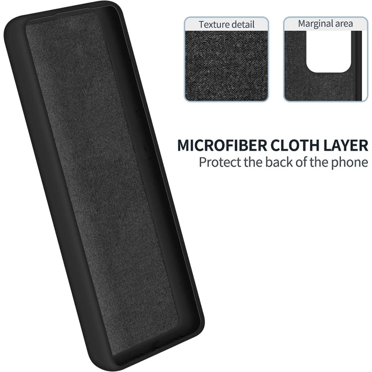 Solid Color Liquid Silicone Dropproof Full Coverage Phone Case, For OPPO Find X6 Pro, For OPPO Reno8 4G