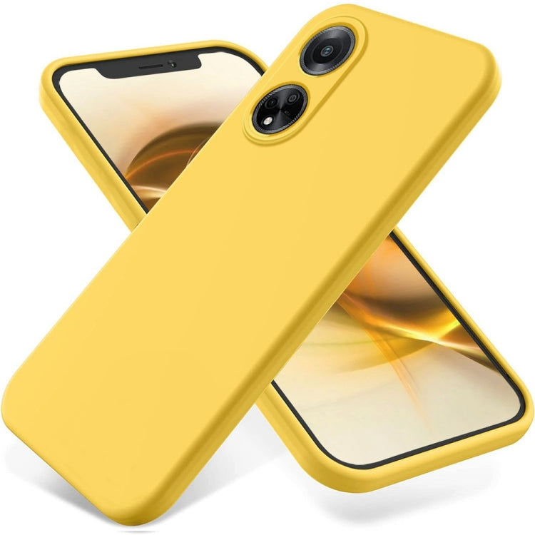 Solid Color Liquid Silicone Dropproof Full Coverage Phone Case, For OPPO F23 5G / A98 5G / A1 5G, For OPPO Find X8 Pro, For OPPO Find X6 Pro, For OPPO Reno8 4G