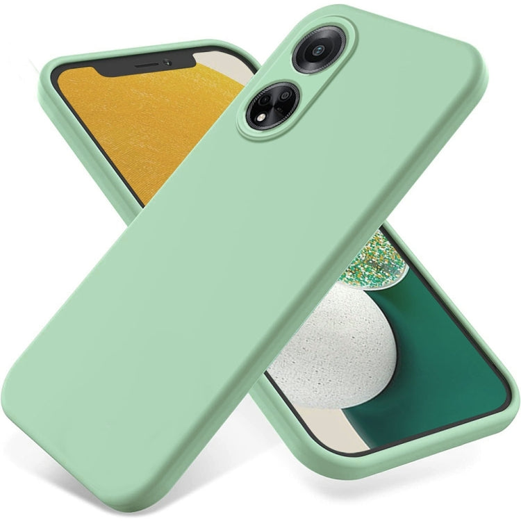 Solid Color Liquid Silicone Dropproof Full Coverage Phone Case, For OPPO F23 5G / A98 5G / A1 5G, For OPPO Find X8 Pro, For OPPO Find X6 Pro, For OPPO Reno8 4G