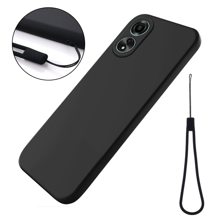 Solid Color Liquid Silicone Dropproof Full Coverage Phone Case, For OPPO A58 4G, For OPPO K11 5G, For OPPO Reno10 / Reno10 Pro Global, For OPPO A78 4G, For OPPO K11x 5G, For OPPO Reno10 Pro+