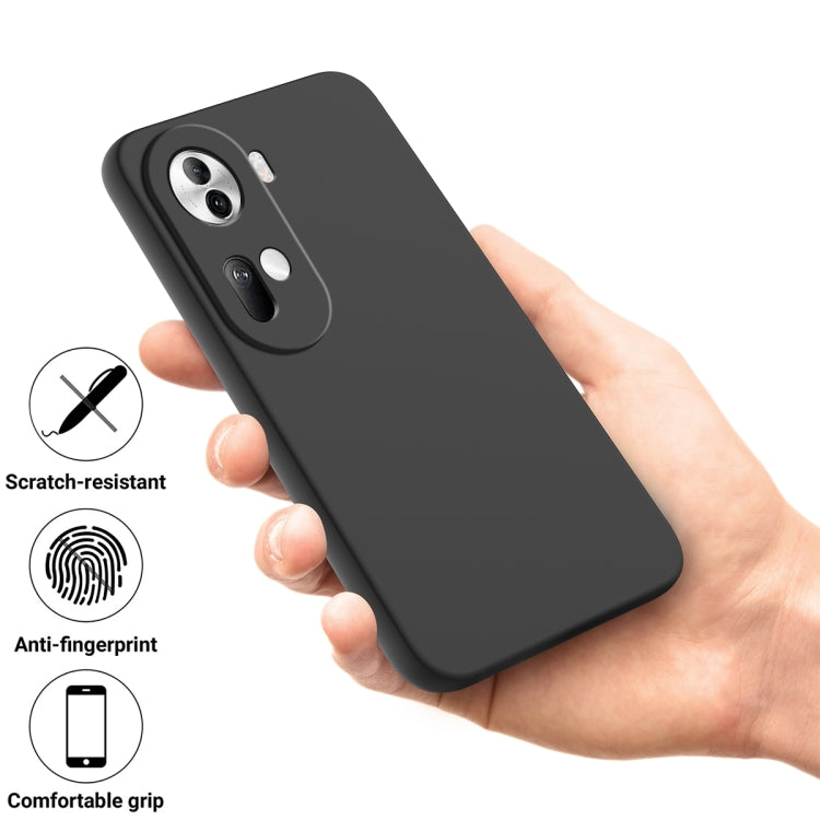 Solid Color Liquid Silicone Dropproof Full Coverage Phone Case, For OPPO Reno11 5G Global, For OPPO Reno11 Pro 5G Global, For OPPO A59 / A2, For OPPO A38 / A18 4G, For OPPO A58 4G, For OPPO K11 5G
