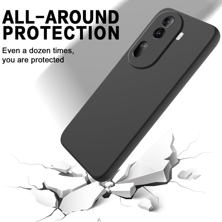 Solid Color Liquid Silicone Dropproof Full Coverage Phone Case, For OPPO Reno11 Pro 5G Global, For OPPO A59 / A2, For OPPO A38 / A18 4G, For OPPO A58 4G, For OPPO K11 5G, For OPPO Reno10 / Reno10 Pro Global