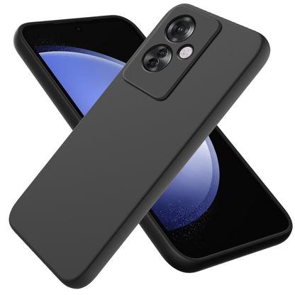 Solid Color Liquid Silicone Dropproof Full Coverage Phone Case, For OPPO A60 4G, For OPPO Reno11 F / F25 Pro, For OPPO Reno11 5G Global, For OPPO Reno11 Pro 5G Global, For OPPO A59 / A2, For OPPO A38 / A18 4G