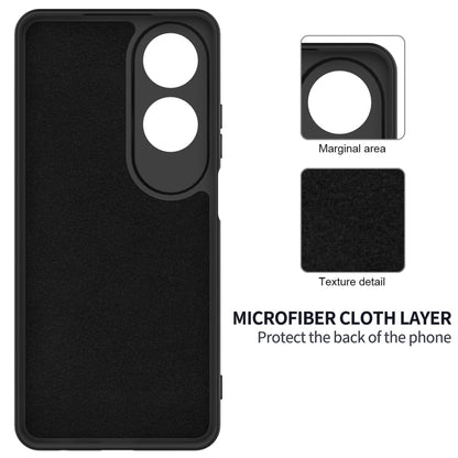 Solid Color Liquid Silicone Dropproof Full Coverage Phone Case, For OPPO A60 4G, For OPPO Reno11 F / F25 Pro, For OPPO Reno11 5G Global, For OPPO Reno11 Pro 5G Global, For OPPO A59 / A2, For OPPO A38 / A18 4G