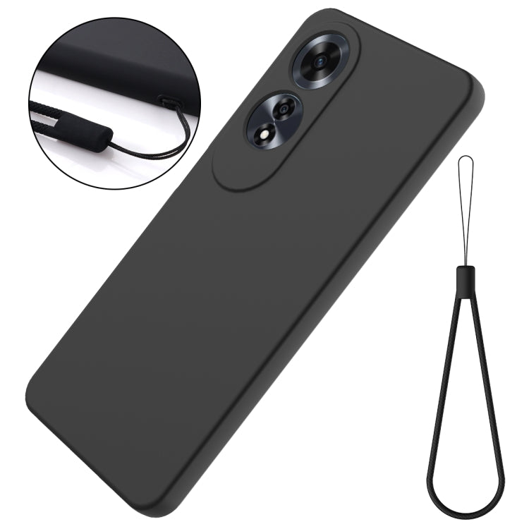 Solid Color Liquid Silicone Dropproof Full Coverage Phone Case, For OPPO A60 4G, For OPPO Reno11 F / F25 Pro, For OPPO Reno11 5G Global, For OPPO Reno11 Pro 5G Global, For OPPO A59 / A2, For OPPO A38 / A18 4G