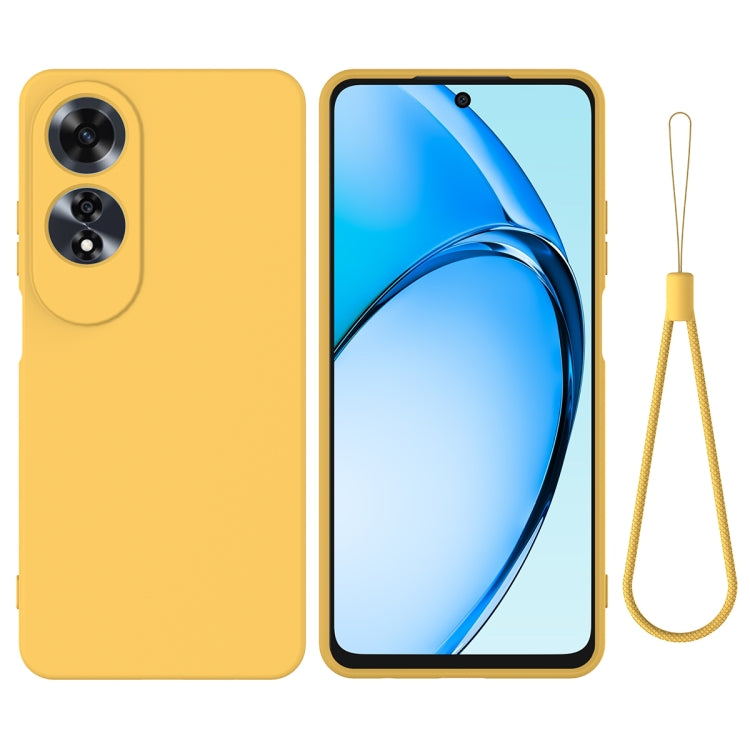 Solid Color Liquid Silicone Dropproof Full Coverage Phone Case, For OPPO A60 4G, For OPPO Reno11 F / F25 Pro, For OPPO Reno11 5G Global, For OPPO Reno11 Pro 5G Global, For OPPO A59 / A2, For OPPO A38 / A18 4G