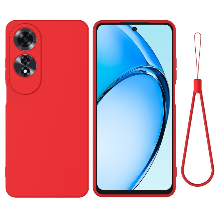 Solid Color Liquid Silicone Dropproof Full Coverage Phone Case, For OPPO A60 4G, For OPPO Reno11 F / F25 Pro, For OPPO Reno11 5G Global, For OPPO Reno11 Pro 5G Global, For OPPO A59 / A2, For OPPO A38 / A18 4G