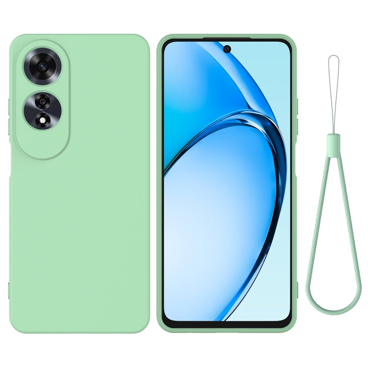 Solid Color Liquid Silicone Dropproof Full Coverage Phone Case, For OPPO A60 4G, For OPPO Reno11 F / F25 Pro, For OPPO Reno11 5G Global, For OPPO Reno11 Pro 5G Global, For OPPO A59 / A2, For OPPO A38 / A18 4G