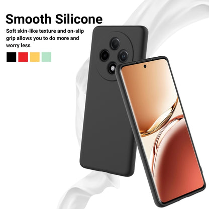 Solid Color Liquid Silicone Dropproof Full Coverage Phone Case, For OPPO F27 Pro / F27 Pro+, For OPPO A60 4G, For OPPO Reno11 F / F25 Pro, For OPPO Reno11 5G Global, For OPPO Reno11 Pro 5G Global, For OPPO A59 / A2