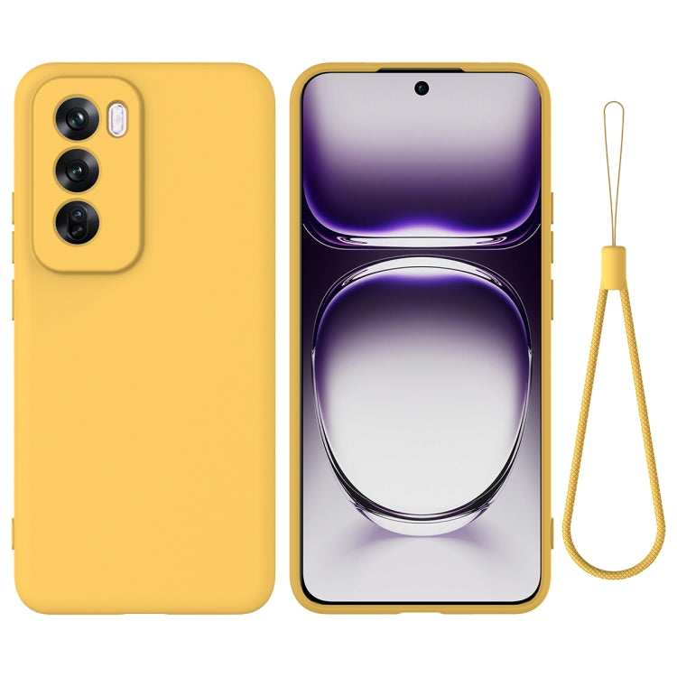 Solid Color Liquid Silicone Dropproof Full Coverage Phone Case, For OPPO Reno12 F 5G / 4G / F27, For OPPO Reno12 Pro 5G Global, For OPPO Reno12 5G Global, For OPPO F27 Pro / F27 Pro+, For OPPO A60 4G, For OPPO Reno11 F / F25 Pro