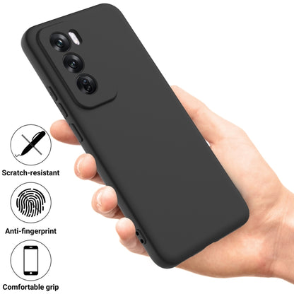 Solid Color Liquid Silicone Dropproof Full Coverage Phone Case, For OPPO Reno12 Pro 5G Global, For OPPO Reno12 5G Global, For OPPO F27 Pro / F27 Pro+, For OPPO A60 4G, For OPPO Reno11 F / F25 Pro, For OPPO Reno11 5G Global