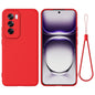 Solid Color Liquid Silicone Dropproof Full Coverage Phone Case, For OPPO Reno12 Pro 5G Global, For OPPO Reno12 5G Global, For OPPO F27 Pro / F27 Pro+, For OPPO A60 4G, For OPPO Reno11 F / F25 Pro, For OPPO Reno11 5G Global